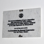 Peñarol fue reconocido por la Municipalidad de General Pueyrredón